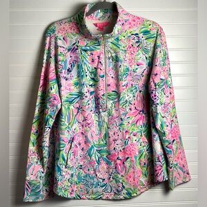 Lilly Pulitzer Skipper Popover 1/2
Zip Lilly's Favorite Things Size XL Pink